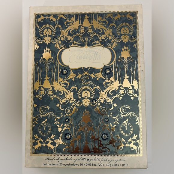 SEPHORA Disney Cinderella Storybook Eyeshadow Palette Fairytales Do Come True